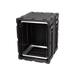 SKB - 3RS Serie - 14U Nicht-Herausnehmbares Shock Rack - Schwarz - 20-Zoll Tief