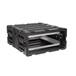SKB - 3RS Serie - 3U Nicht-Herausnehmbares Shock Rack - Schwarz - 20-Zoll Tief