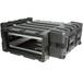 SKB - 3RS Serie - 3U Nicht-Herausnehmbares Shock Rack - Schwarz - 24-Zoll Tief