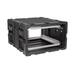 SKB - 3RS Serie - 5U Nicht-Herausnehmbares Shock Rack - Schwarz - 20-Zoll Tief