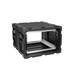SKB - 3RS Serie - 6U Nicht-Herausnehmbares Shock Rack - Schwarz - 20-Zoll Tief
