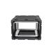 SKB - 3RS Serie - 6U Nicht-Herausnehmbares Shock Rack - Schwarz - 20-Zoll Tief