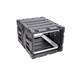 SKB - 3RS Serie - 7U Nicht-Herausnehmbares Shock Rack - Schwarz - 24-Zoll Tief