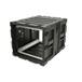 SKB - 3RS Serie - 9U Nicht-Herausnehmbares Shock Rack - Schwarz - 24-Zoll Tief