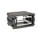 SKB - rSeries Shock Rack - 4U Rolling Shock Rack - Schwarz - 20-Zoll Tief - mit Rollen