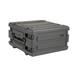 SKB - rSeries Shock Rack - 4U Rolling Shock Rack - Schwarz - 20-Zoll Tief - mit Rollen