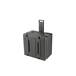 SKB - rSeries - 6U Rolling Shock Rack - Schwarz - 20-Zoll Tief - mit Rollen