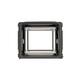 SKB - rSeries - 8U Rolling Shock Rack - Schwarz - 20-Zoll Tief - mit Rollen