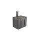 SKB - rSeries - 8U Rolling Shock Rack - Schwarz - 20-Zoll Tief - mit Rollen