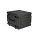 SKB - rSeries - 8U Rolling Shock Rack - Schwarz - 20-Zoll Tief - mit Rollen