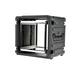 SKB - rSeries - 10U Rolling Shock Rack - Schwarz - 20-Zoll Tief - mit Rollen