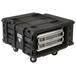SKB - rSeries - 4U Shock Rack - Schwarz - 24-Zoll Tief - mit Rollen