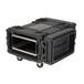 SKB - rSeries - 4U Shock Rack - Schwarz - 30-Zoll Tief - mit Rollen