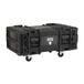 SKB - rSeries - 4U Shock Rack - Schwarz - 30-Zoll Tief - mit Rollen