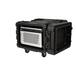 SKB - rSeries - 6U Shock Rack - Schwarz - 24-Zoll Tief - mit Rollen
