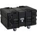 SKB - rSeries - 6U Shock Rack - Schwarz - 24-Zoll Tief - mit Rollen