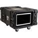 SKB - rSeries - 6U Shock Rack - Schwarz - 30-Zoll Tief - mit Rollen