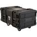 SKB - rSeries - 6U Shock Rack - Schwarz - 30-Zoll Tief - mit Rollen