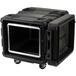 SKB - rSeries - 8U Shock Rack - Schwarz - 24-Zoll Tief - mit Rollen