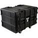 SKB - rSeries - 8U Shock Rack - Schwarz - 24-Zoll Tief - mit Rollen
