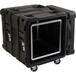 SKB - rSeries - 10U Shock Rack - Schwarz - 24-Zoll Tief - mit Rollen