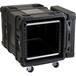 SKB - rSeries - 10U Shock Rack - Schwarz - 28-Zoll Tief - mit Rollen