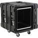 SKB - rSeries - 12U Shock Rack - Schwarz - 24-Zoll Tief - mit Rollen