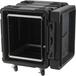 SKB - rSeries - 12U Shock Rack - Schwarz - 24-Zoll Tief - mit Rollen