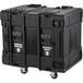 SKB - rSeries - 12U Shock Rack - Schwarz - 24-Zoll Tief - mit Rollen