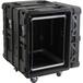 SKB - rSeries - 14U Shock Rack - Schwarz - 24-Zoll Tief - mit Rollen