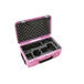 SKB – iSeries – Wasserdichter Koffer – Rosa – Einlage für zwei DSLRs und zwei Objektive