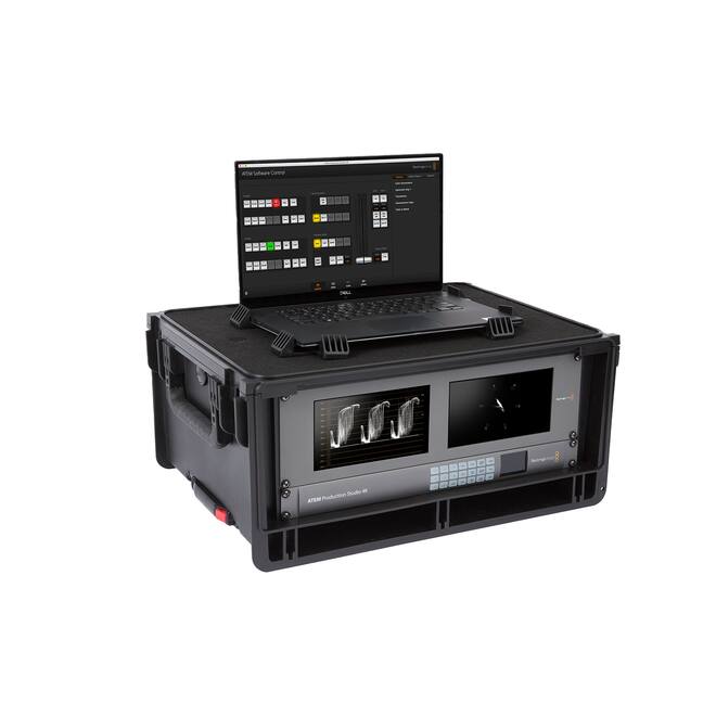 SKB - 4U Studio Flyer Rack-Koffer - mit Rollen