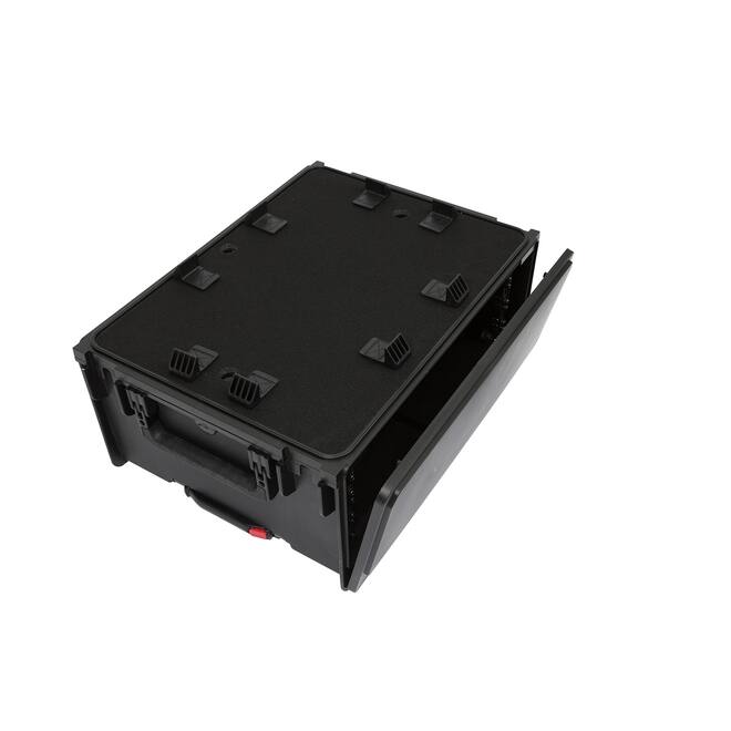 SKB - 4U Studio Flyer Rack-Koffer - mit Rollen