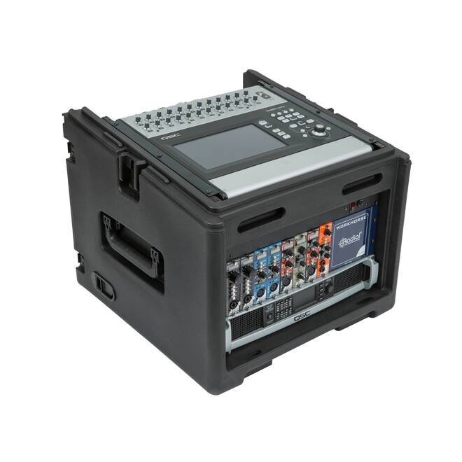 SKB - Kompaktrack - 10U Top Rack & 6U Front Rack - mit Rollen