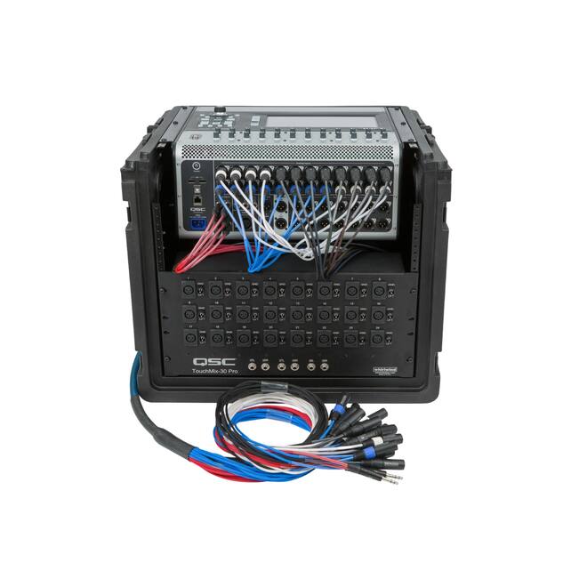 SKB - Kompaktrack - 10U Top Rack & 6U Front Rack - mit Rollen