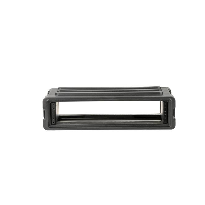 SKB - rSeries - 2U Shallow Rack mit Stahl-Schienen - 10,7-Zoll Tief