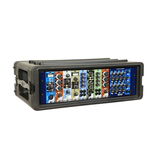 SKB - rSeries - 3U Shallow Rack - Mit Stahl-Schienen - 10,7-Zoll Tief