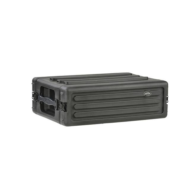 SKB - rSeries - 3U Shallow Rack - Mit Stahl-Schienen - 10,7-Zoll Tief