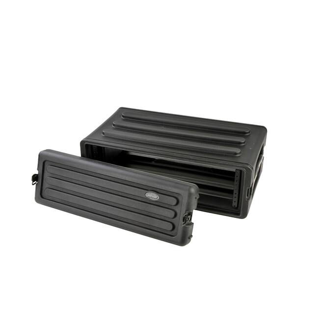 SKB - rSeries - 3U Shallow Rack - Mit Stahl-Schienen - 10,7-Zoll Tief