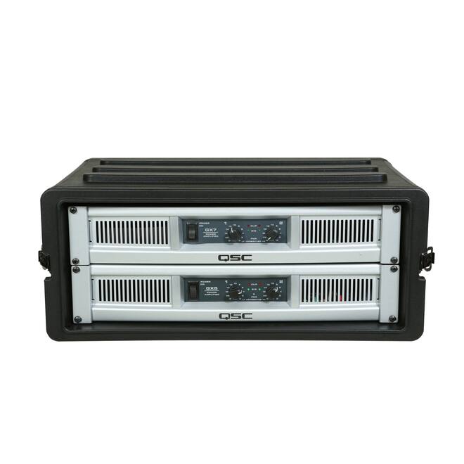SKB - rSeries - 4U Shallow Rack mit Stahl-Schienen - 10,7-Zoll Tief