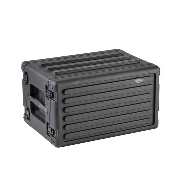 SKB - rSeries - 6U Shallow Rack mit Stahl-Schienen - 10,7-Zoll Tief