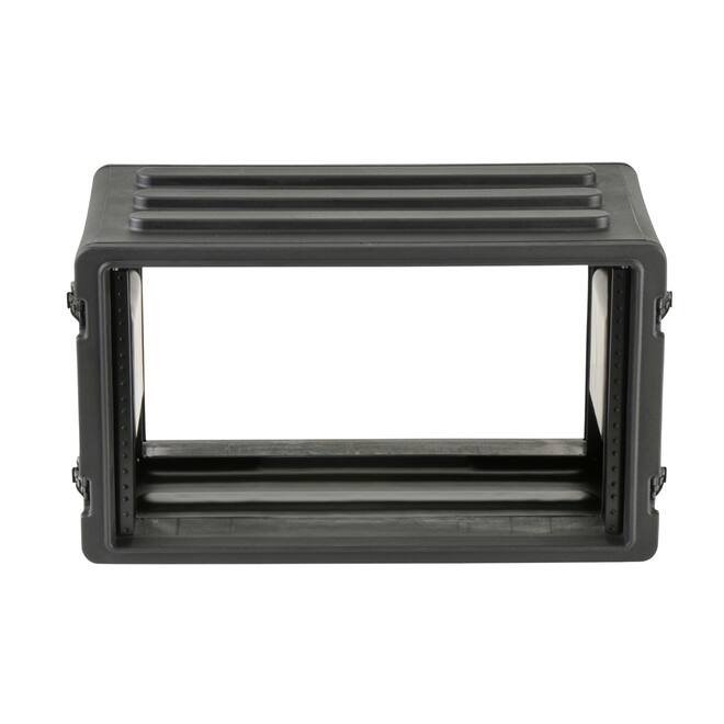 SKB - rSeries - 6U Shallow Rack mit Stahl-Schienen - 10,7-Zoll Tief