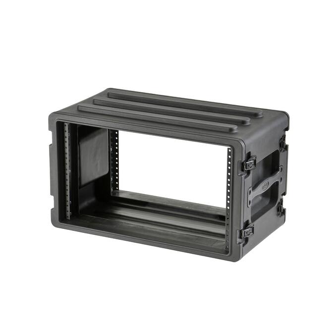 SKB - rSeries - 6U Shallow Rack mit Stahl-Schienen - 10,7-Zoll Tief