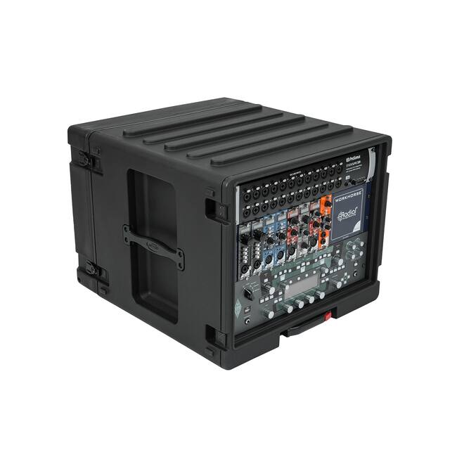 SKB - rSeries - 8U Roto-geformtes Rack - mit Rollen