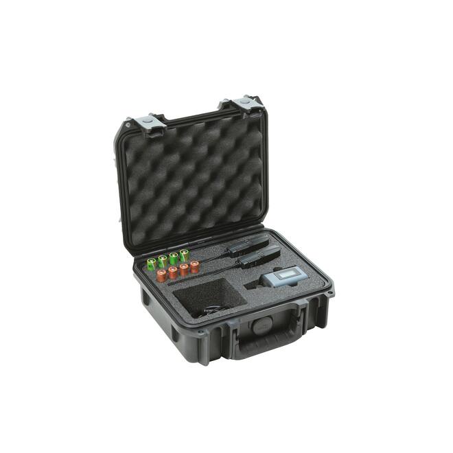 SKB - iSeries 0907-4 - Wasserdichter Koffer - Schwarz - Sennheiser SW Mikrofon Einlage