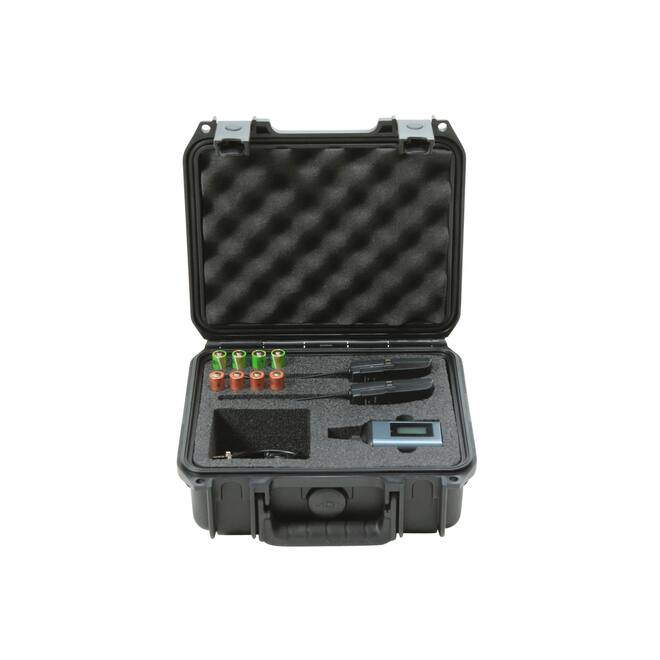 SKB - iSeries 0907-4 - Wasserdichter Koffer - Schwarz - Sennheiser SW Mikrofon Einlage