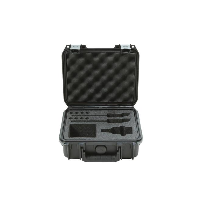 SKB - iSeries 0907-4 - Wasserdichter Koffer - Schwarz - Sennheiser SW Mikrofon Einlage