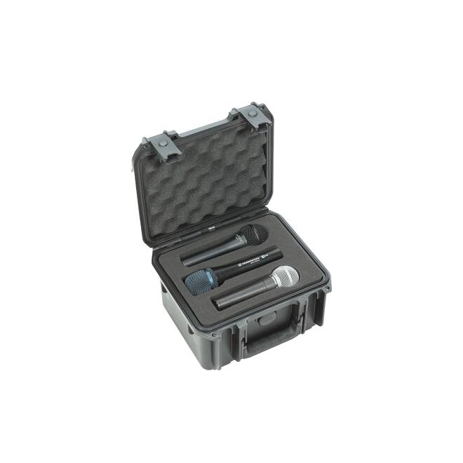 SKB - iSeries 0907-6 - Wasserdichter Koffer - Sechs Mikrofone Einlage