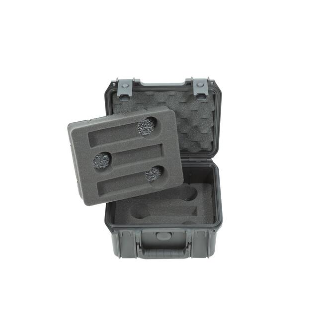 SKB - iSeries 0907-6 - Wasserdichter Koffer - Sechs Mikrofone Einlage