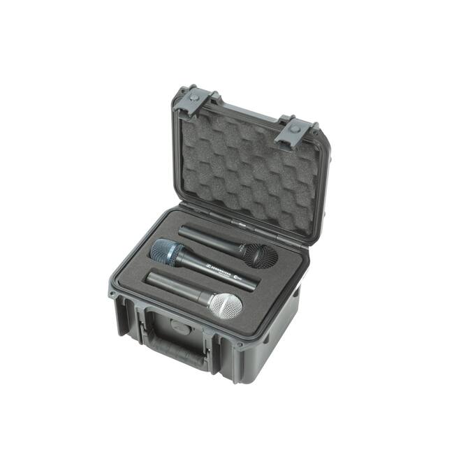 SKB - iSeries 0907-6 - Wasserdichter Koffer - Sechs Mikrofone Einlage